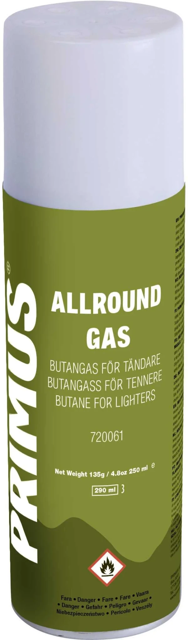 Primus Allroundgas 135g Grillar & Pizzaugnar frilagd